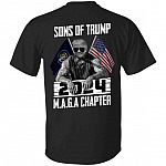 Sons Of Trump 2024 MAGmp Shirt, Black, Unisex T-Shirt