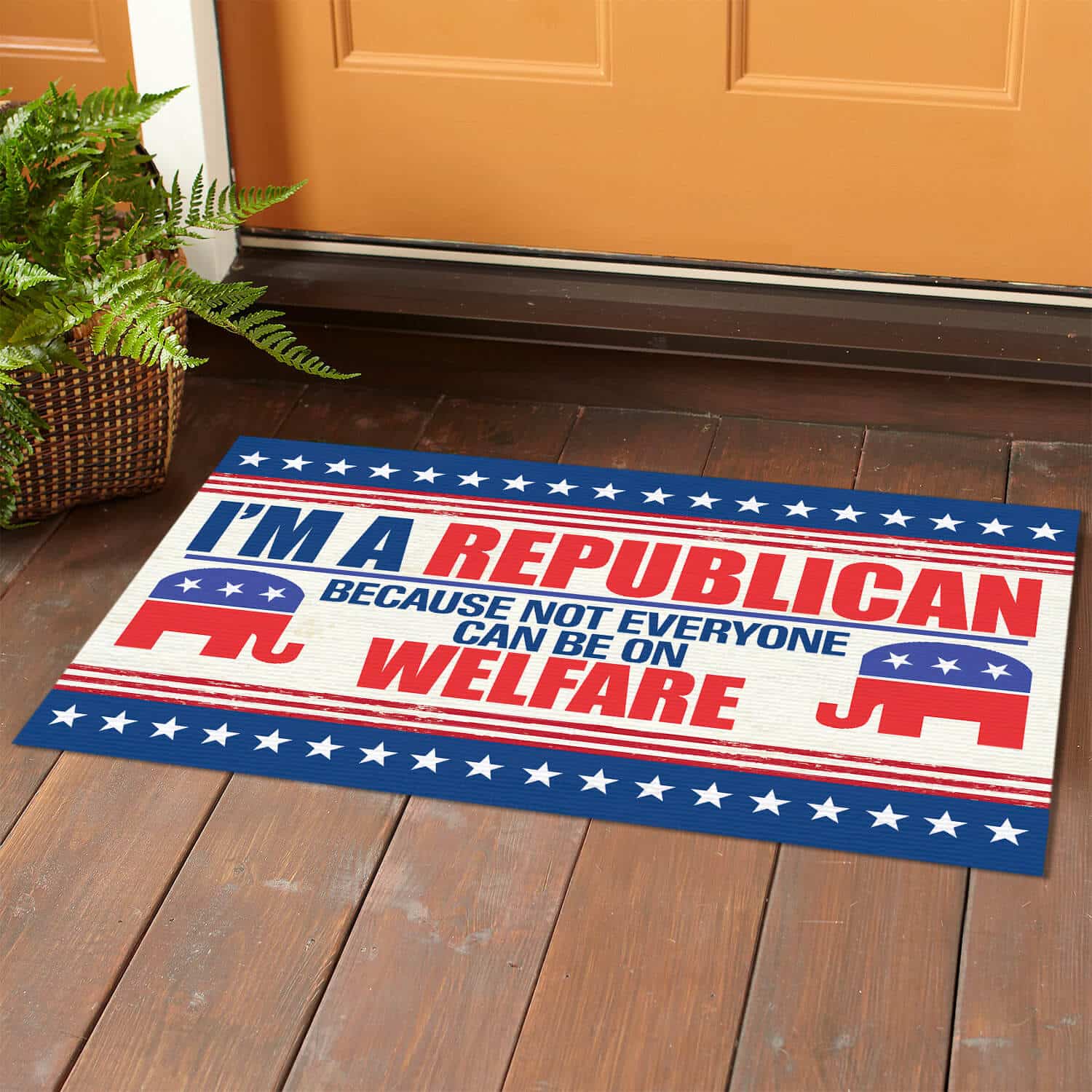 6TM. A Republican DOORMAT (2) Doormat mockup 1