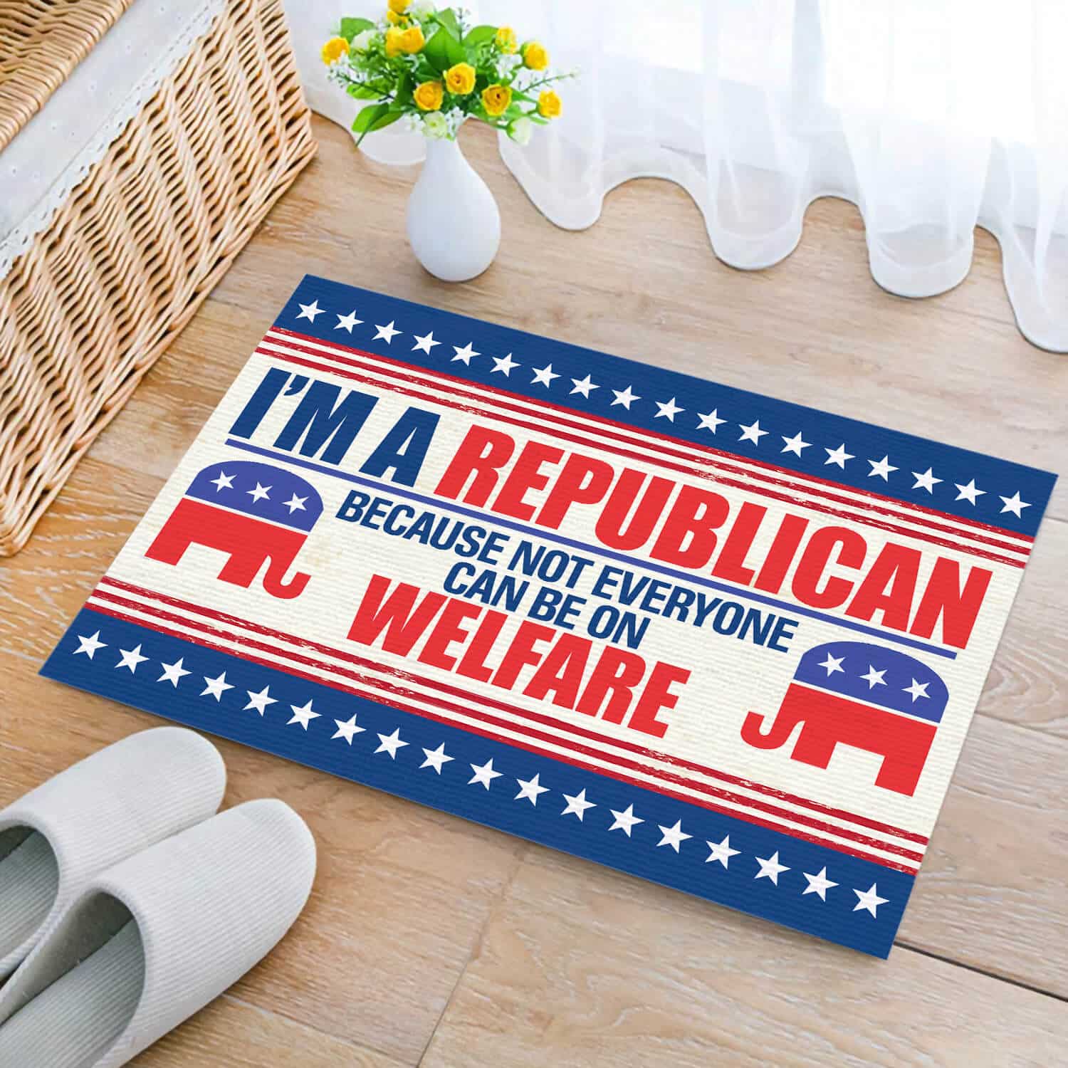 6TM. A Republican DOORMAT (2) Doormat mockup 2