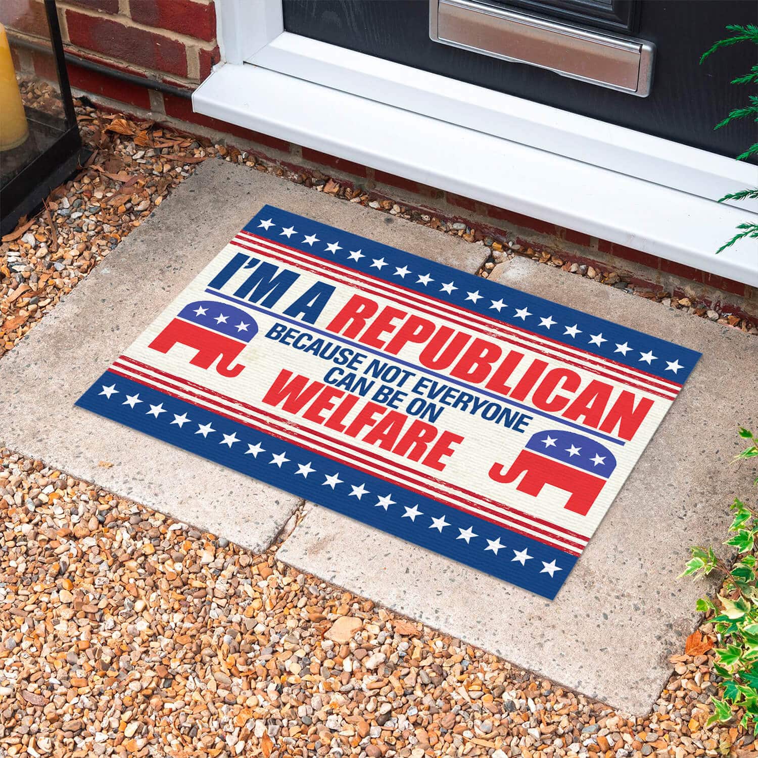 6TM. A Republican DOORMAT (2) Doormat mockup 10