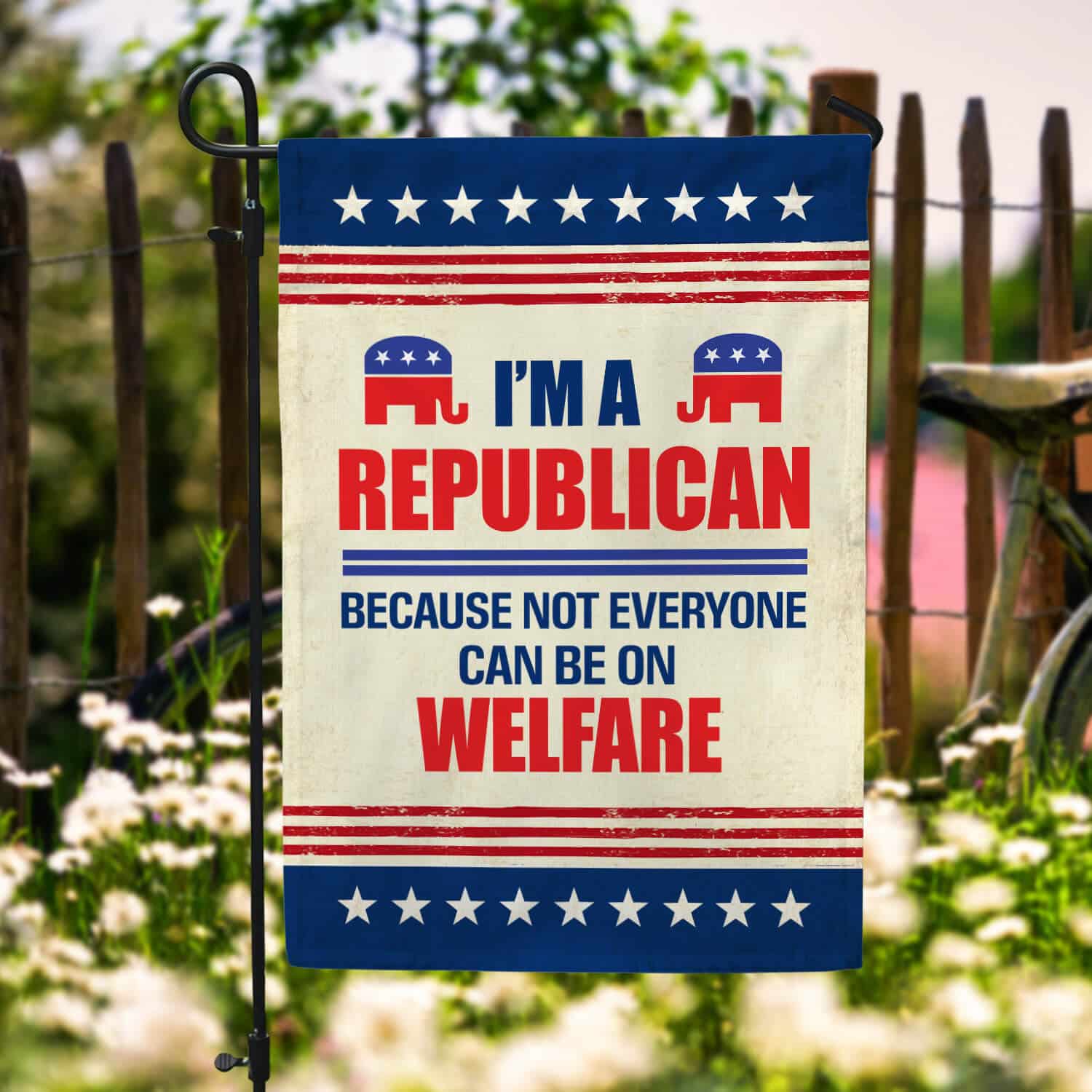 30x40 Garden Flag Mockup 6