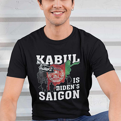 Alternative view of Kabul Is Biden's Saigon T-Shirt - Afghanistan Vietnam Shirt