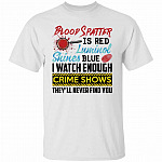 blood, White, Unisex T-Shirt
