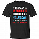 unmask, Black, Unisex T-Shirt