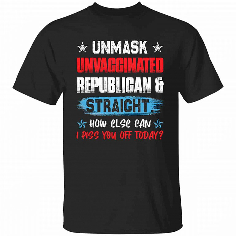 unmask, Black, Unisex T-Shirt