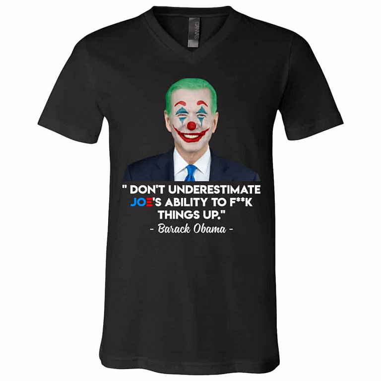 joe, Black, V-Neck T-Shirt