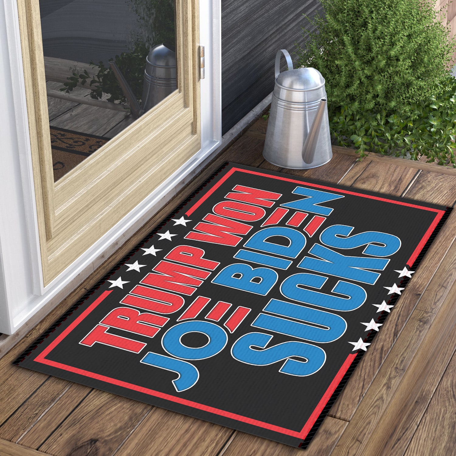 1NH. Uu tien.Trump Won Doormat Doormat mockup 3