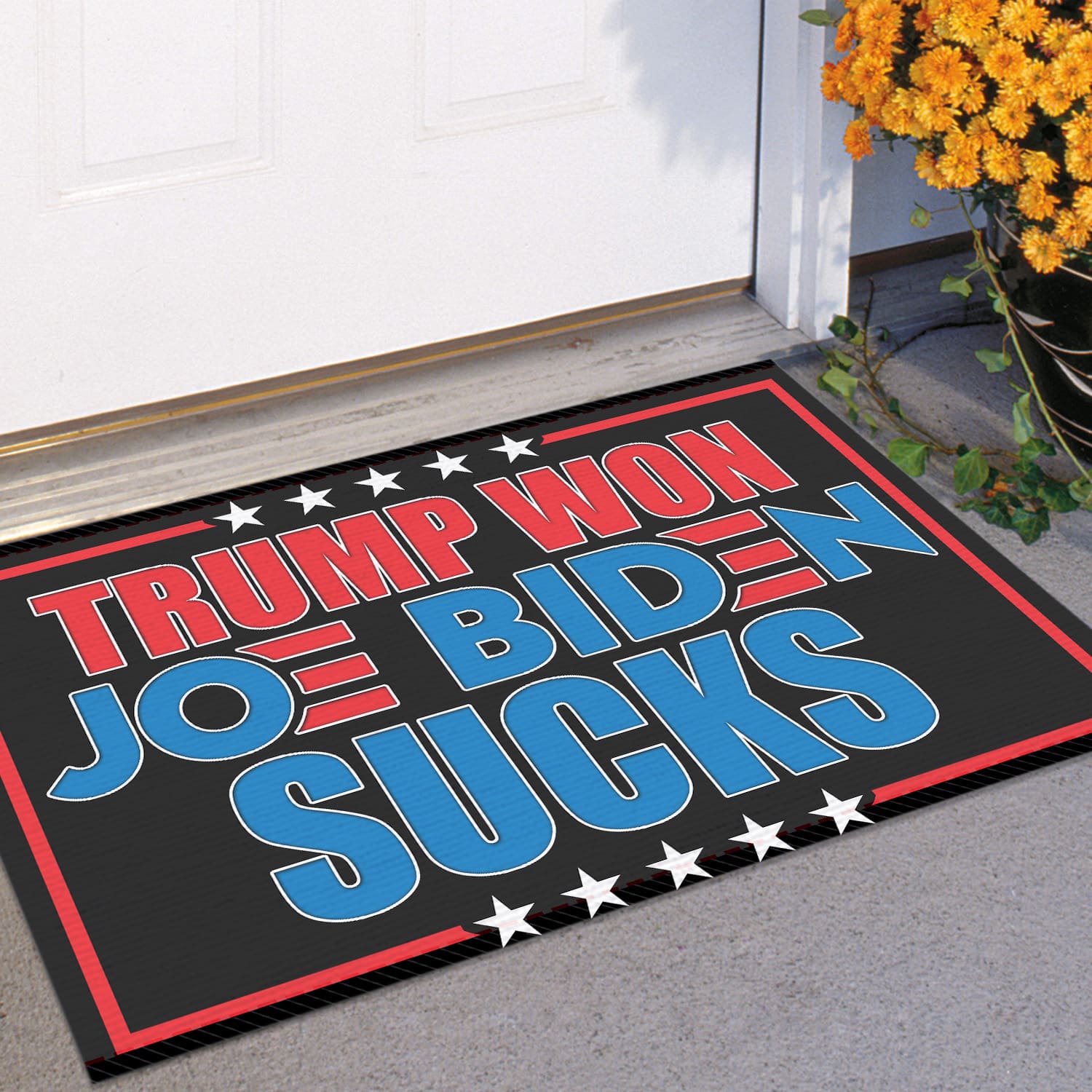 1NH. Uu tien.Trump Won Doormat Doormat mockup 11