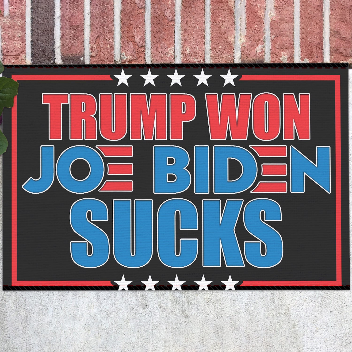 1NH. Uu tien.Trump Won Doormat Doormat mockup 12