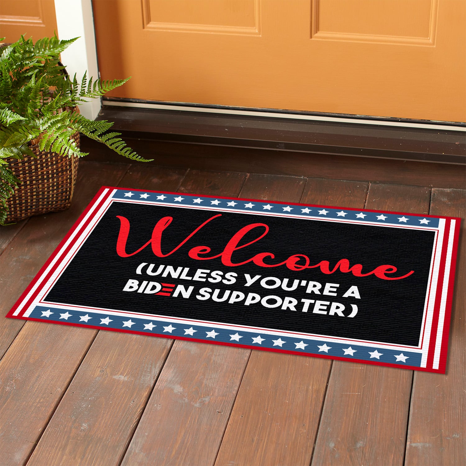 4LV. GAP Welcome Unless Doormat mockup 1