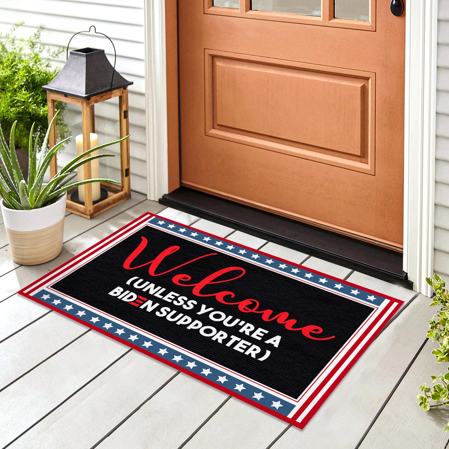 4LV. GAP Welcome Unless Doormat mockup 8