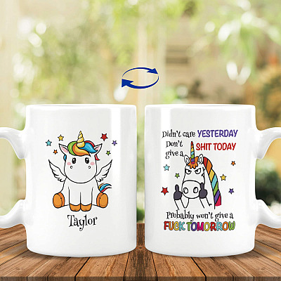 15 oz. White Mug