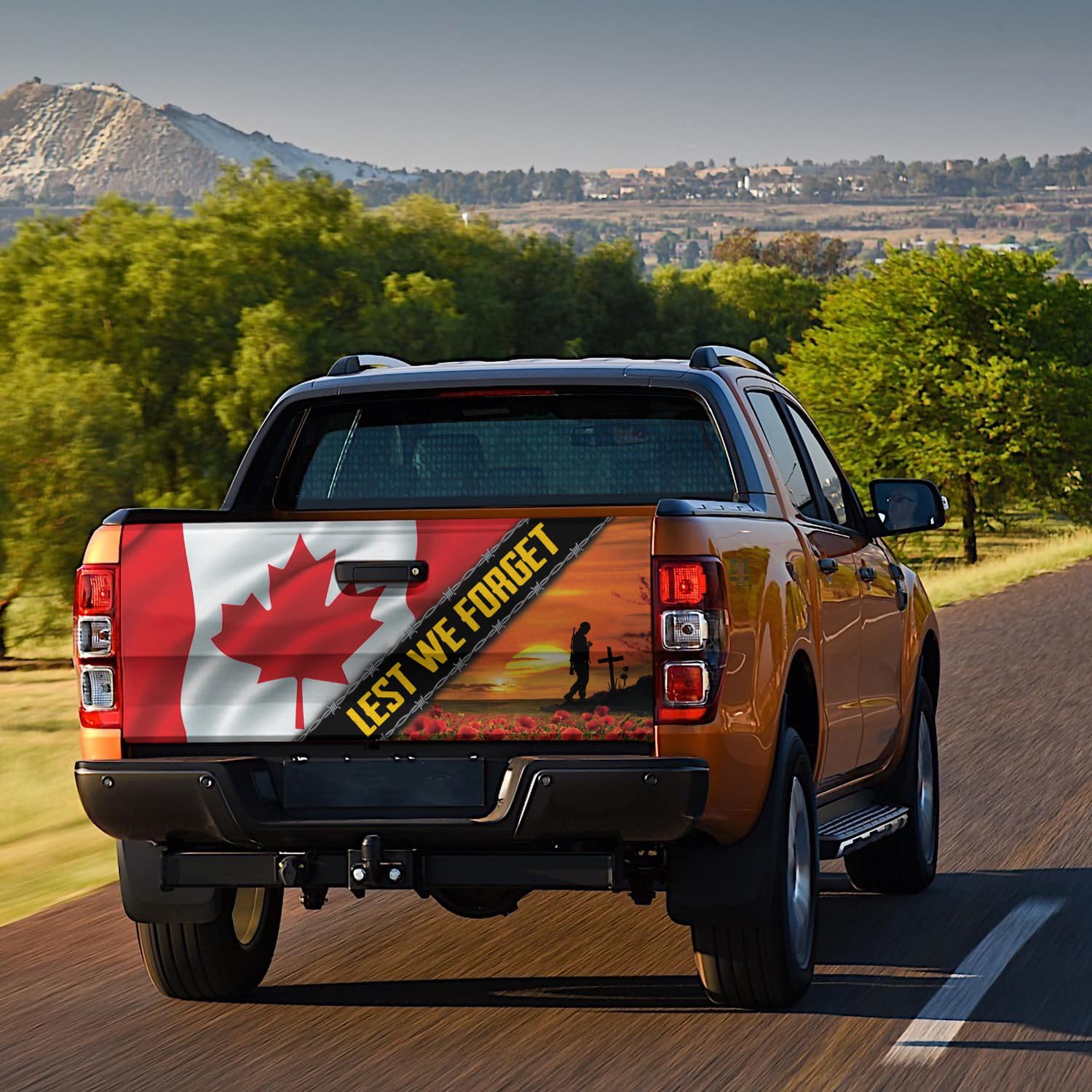 7LV. Lest We Forget (3) Tailgate Wrap Mockup 8