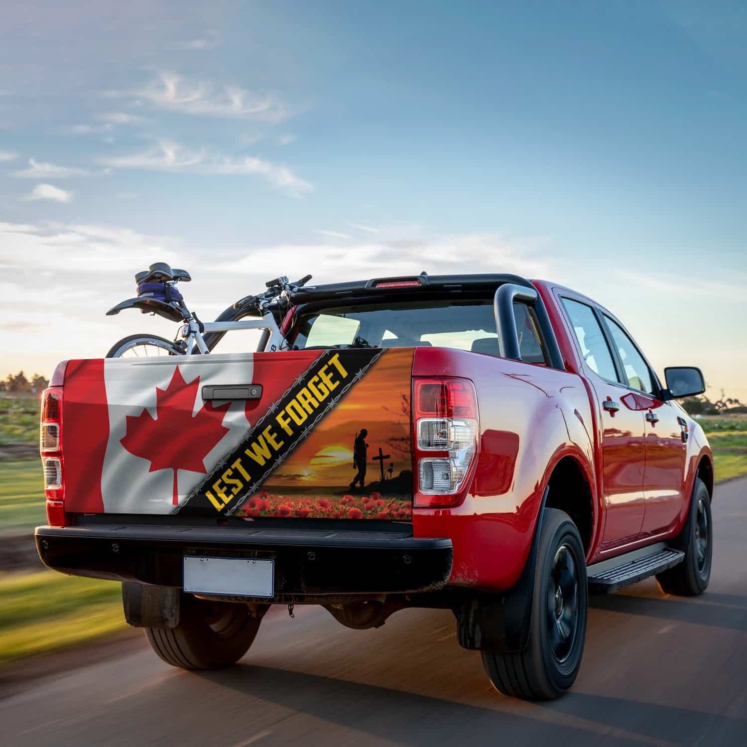 7LV. Lest We Forget (3) Tailgate Wrap Mockup 9