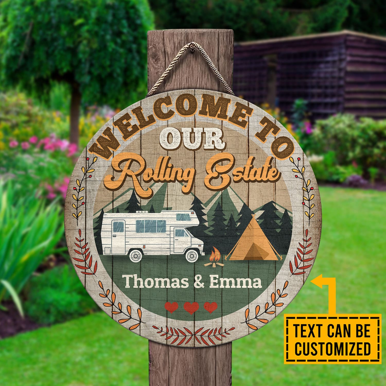 5MH. Rolling Estate Sign mk2