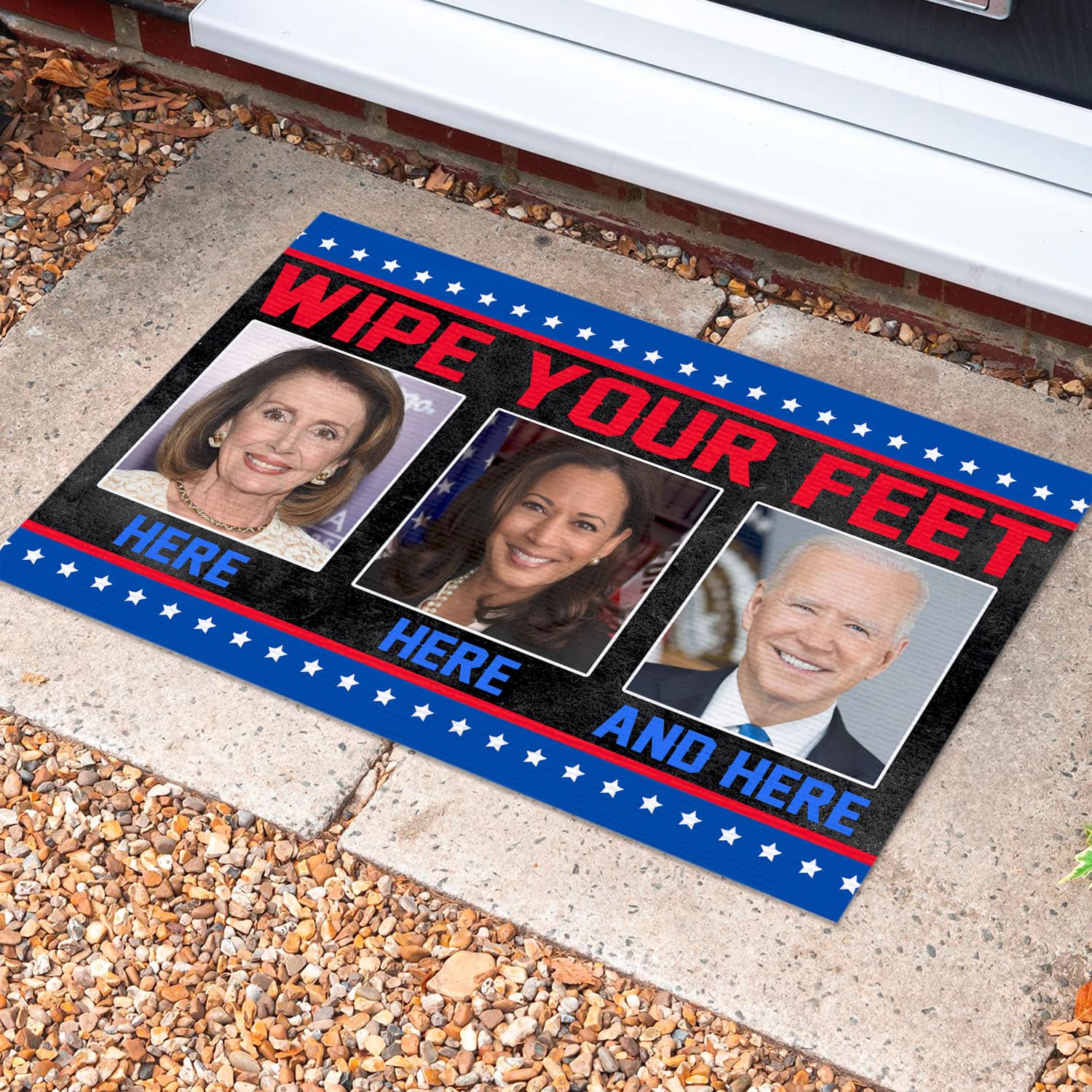 1O. uu tien Wipe Your Feet Here(6) Doormat Mockup 10