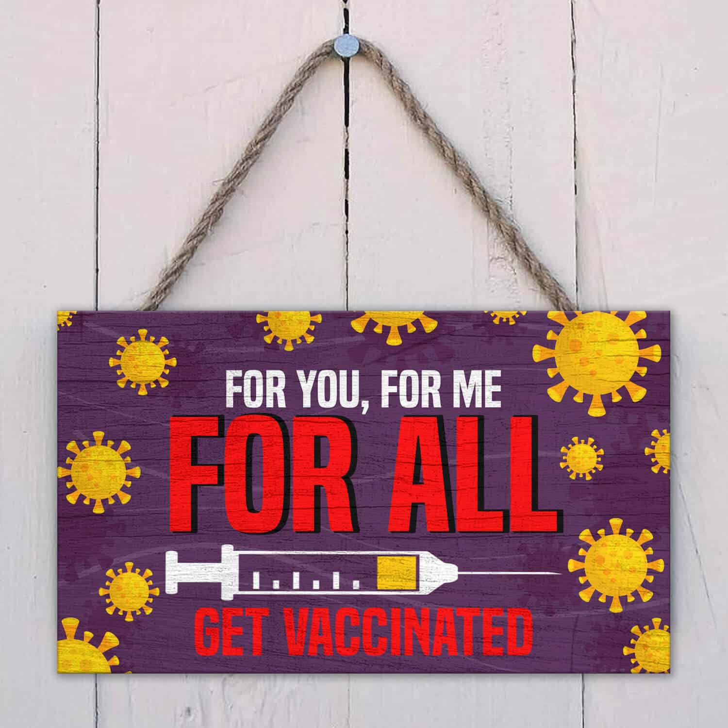 10HV. For U For All (doorsign) (4) Mockup 2