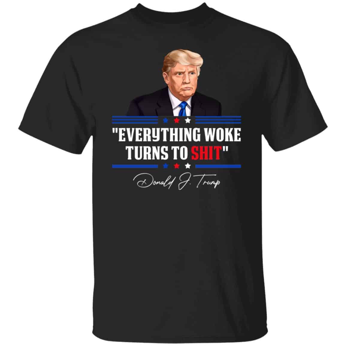 trump t, Black, Unisex T-Shirt