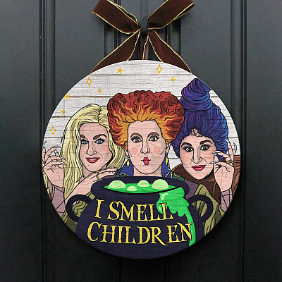 Wooden Door Sign