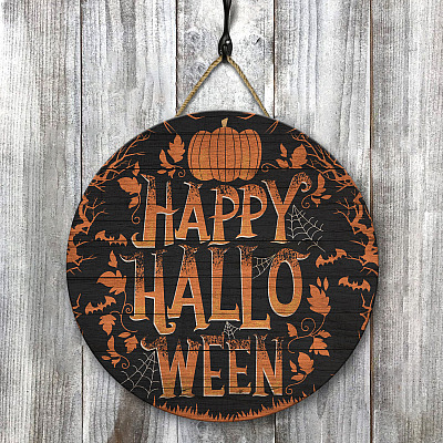 Wooden Door Sign