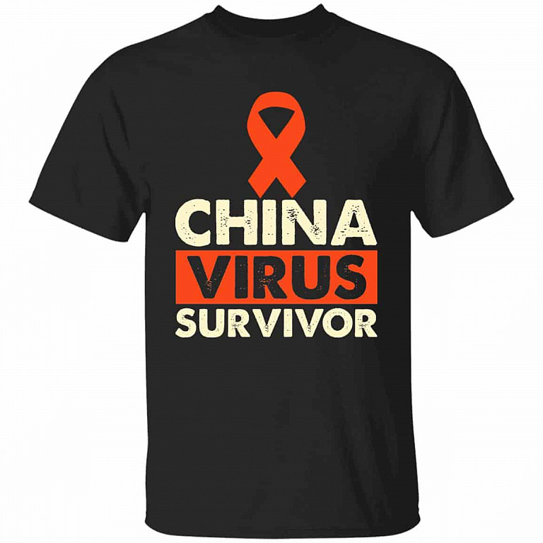 china, Black, Unisex T-Shirt