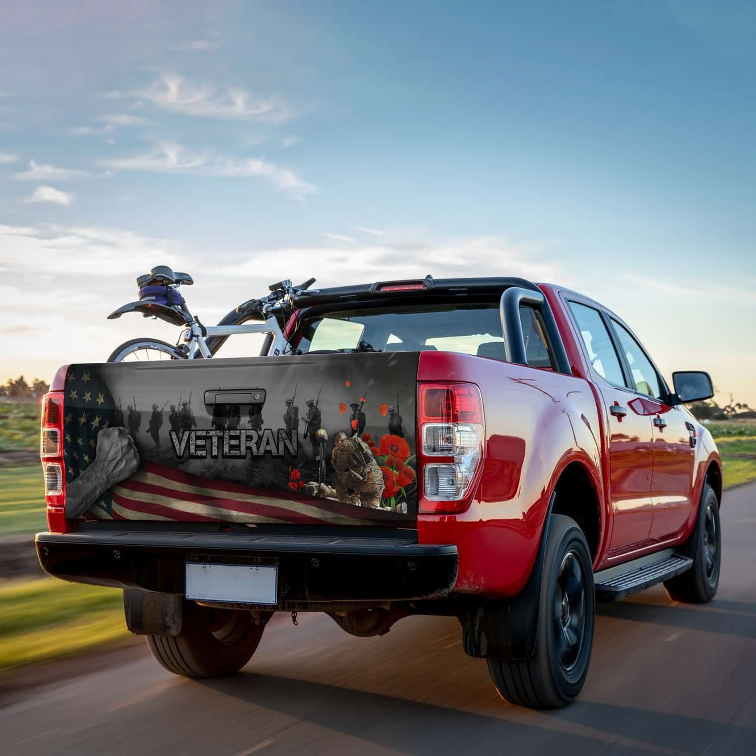 8KNG. Lest We Forget (6) Tailgate Wrap Mockup 9