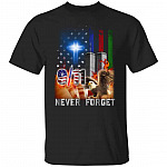 never, Black, Unisex T-Shirt