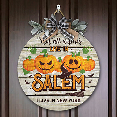 Wooden Door Sign