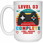 Personalized, White, 15 oz. White Mug