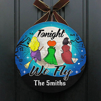 Wooden Door Sign