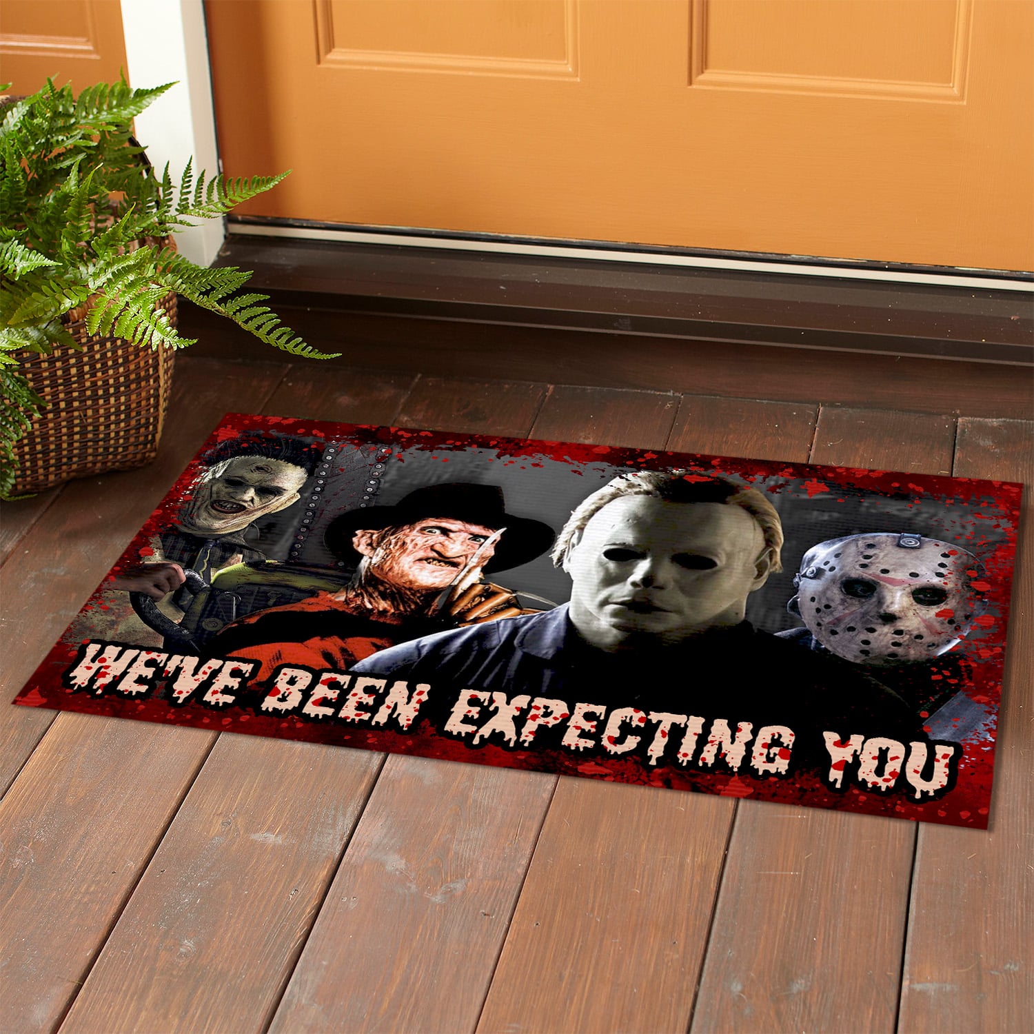 4LV. Weve Been Expecting Doormat (6) Doormat mockup 1