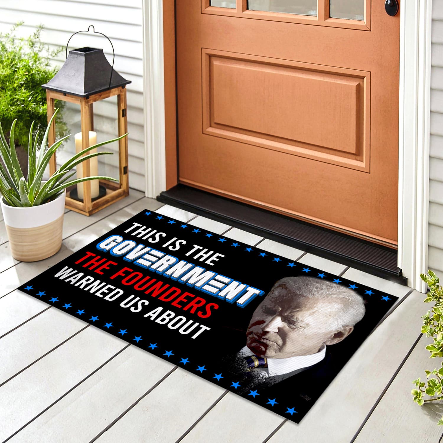 4LV. This is The Government 3 Doormat mockup 8