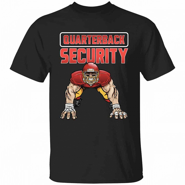 security, Black, Unisex T-Shirt