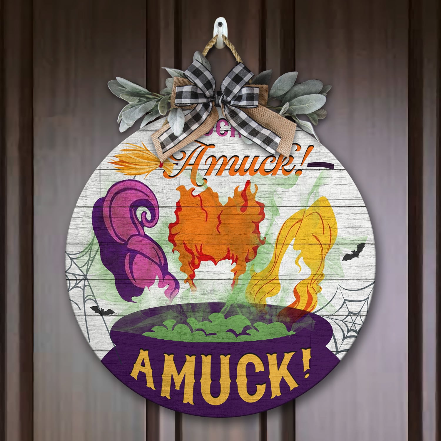 14H. Amuck Amuck Hocus_fix Door Sign Mockup 7