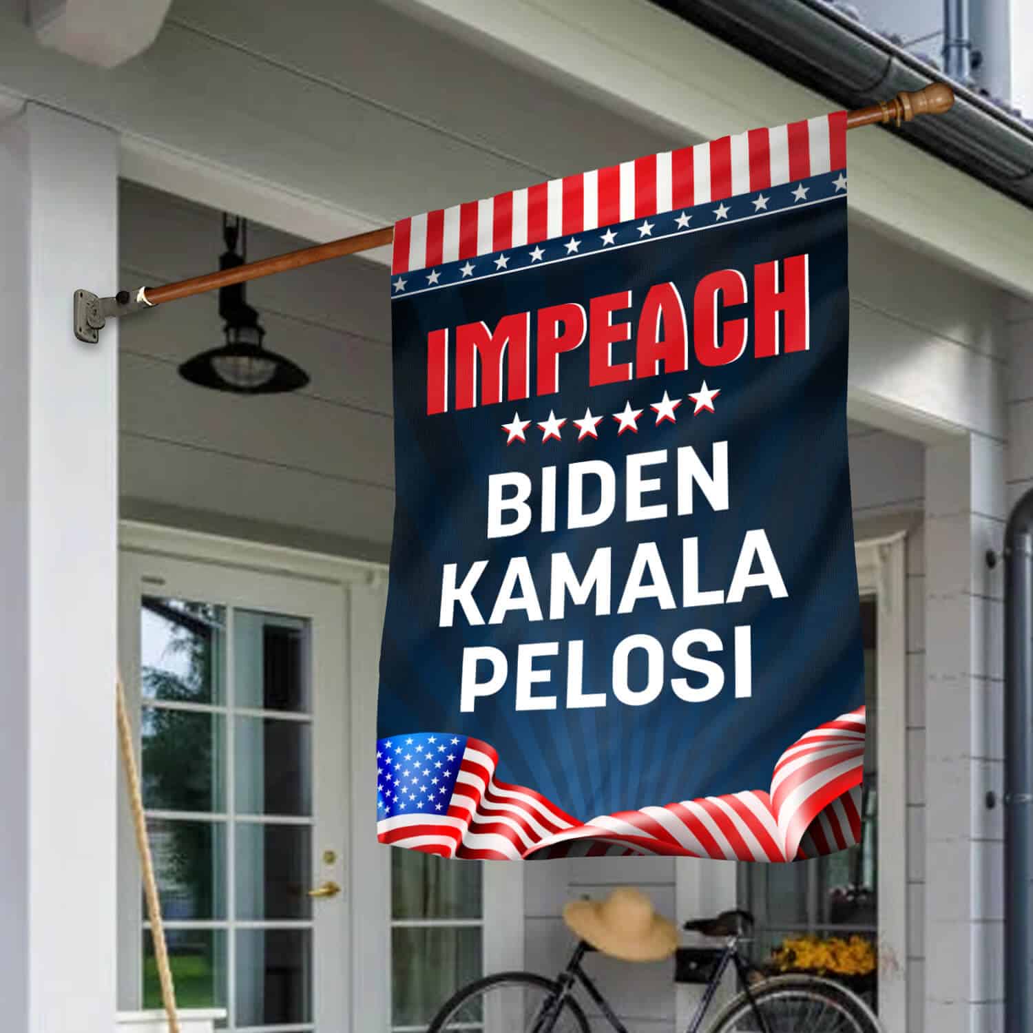 30X40 House Flag Mockup 1