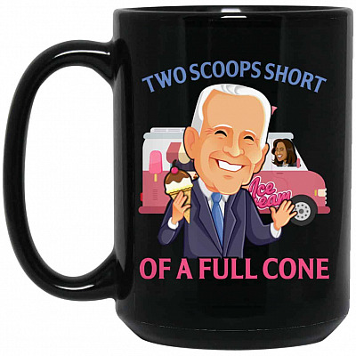 15 oz. Black Mug