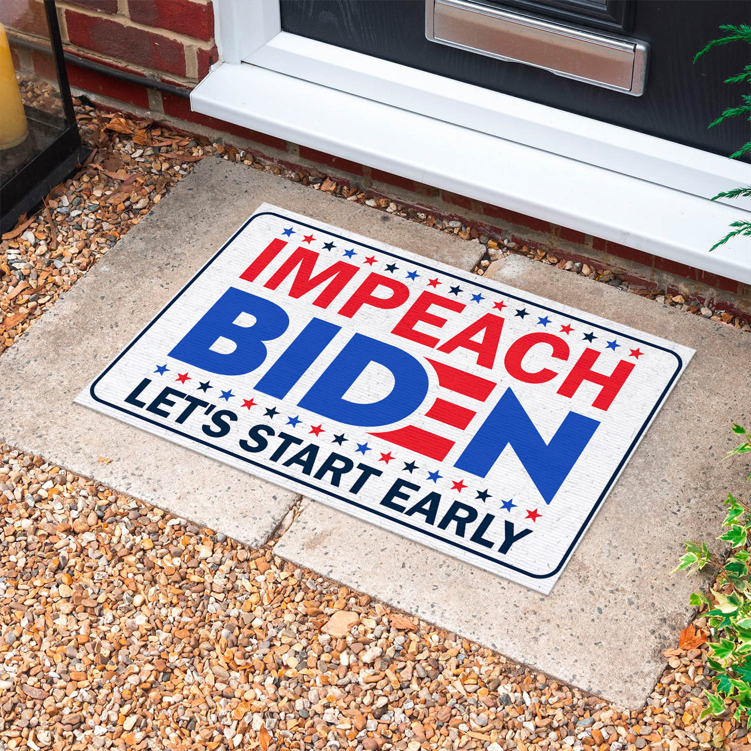 5LV. Impeach Biden Lets Start Doormat (4) Doormat mockup 10fx