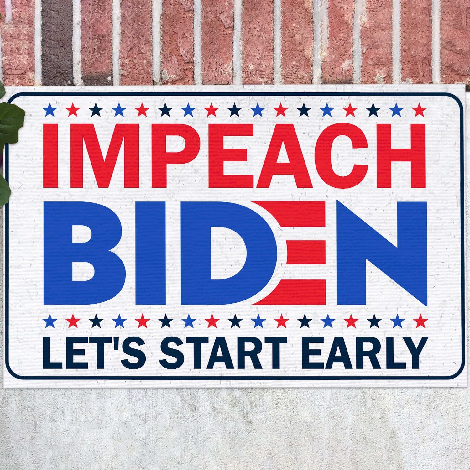 5LV. Impeach Biden Lets Start Doormat (4) Doormat mockup 12