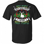 hunting, Black, Unisex T-Shirt