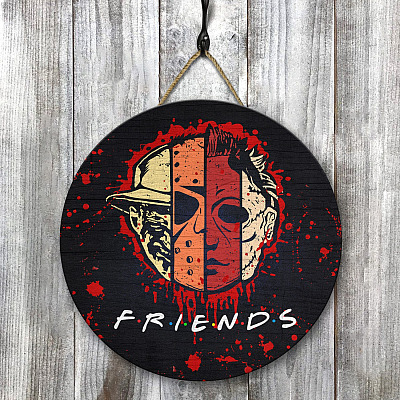 Wooden Door Sign