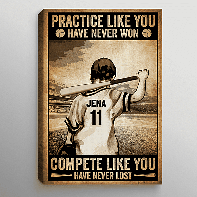 0.75'' Framed Canvas