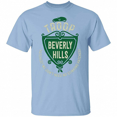 Troop Beverly T-Shirt, Light Blue, Unisex T-Shirt