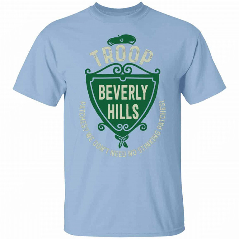 Troop Beverly T-Shirt, Light Blue, Unisex T-Shirt