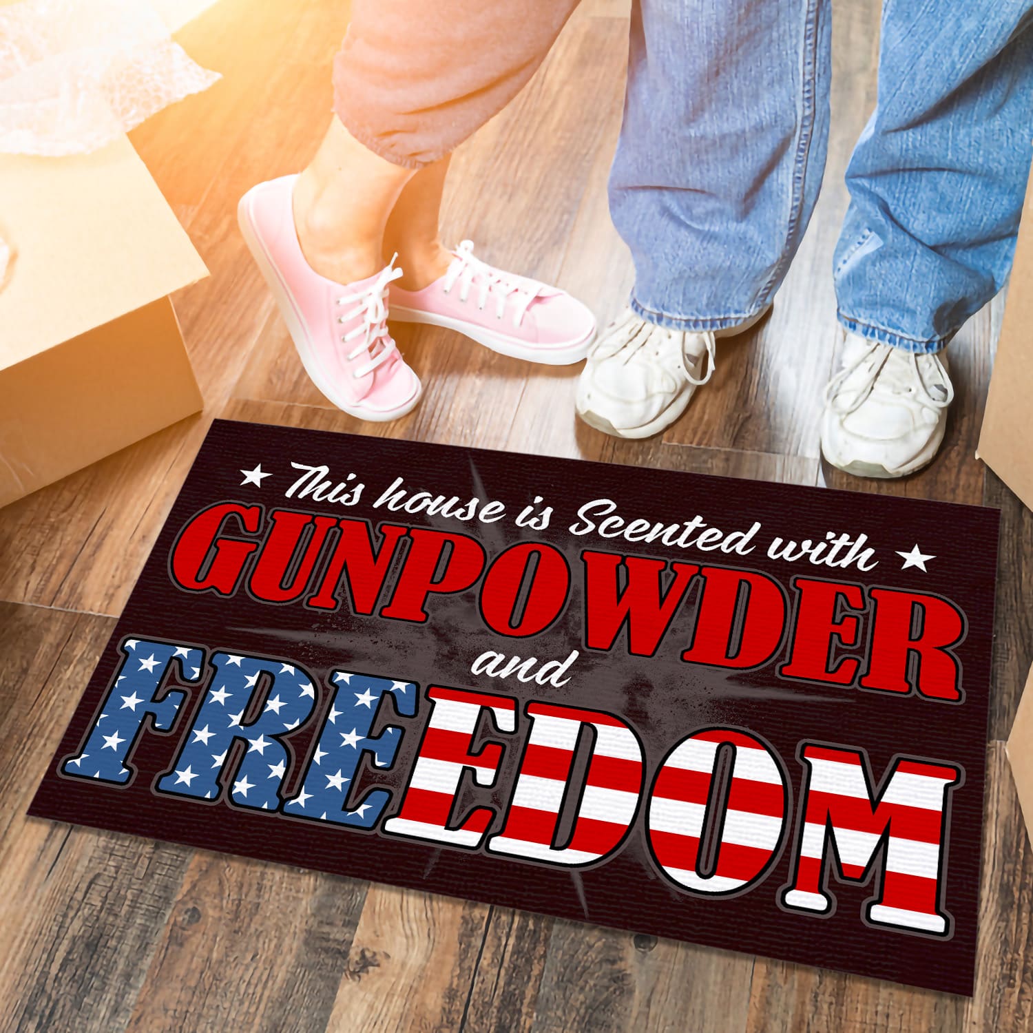 6LV. This House is Scented (doormat) (4) Doormat mockup 6