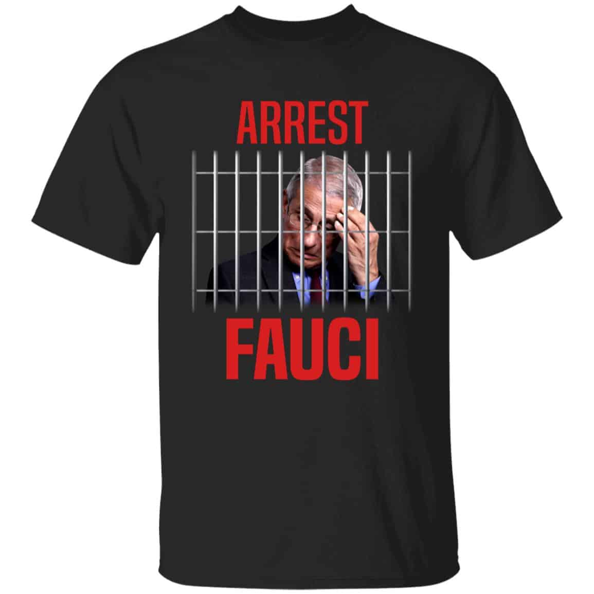 fauci, Black, Unisex T-Shirt