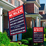 2LV. Stole Election FLAG Garden & House Mockup 2