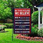 2LV. Stole Election FLAG Garden Flag Mockup 2