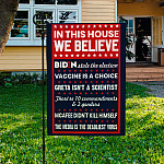 2LV. Stole Election FLAG Garden Flag Mockup 3