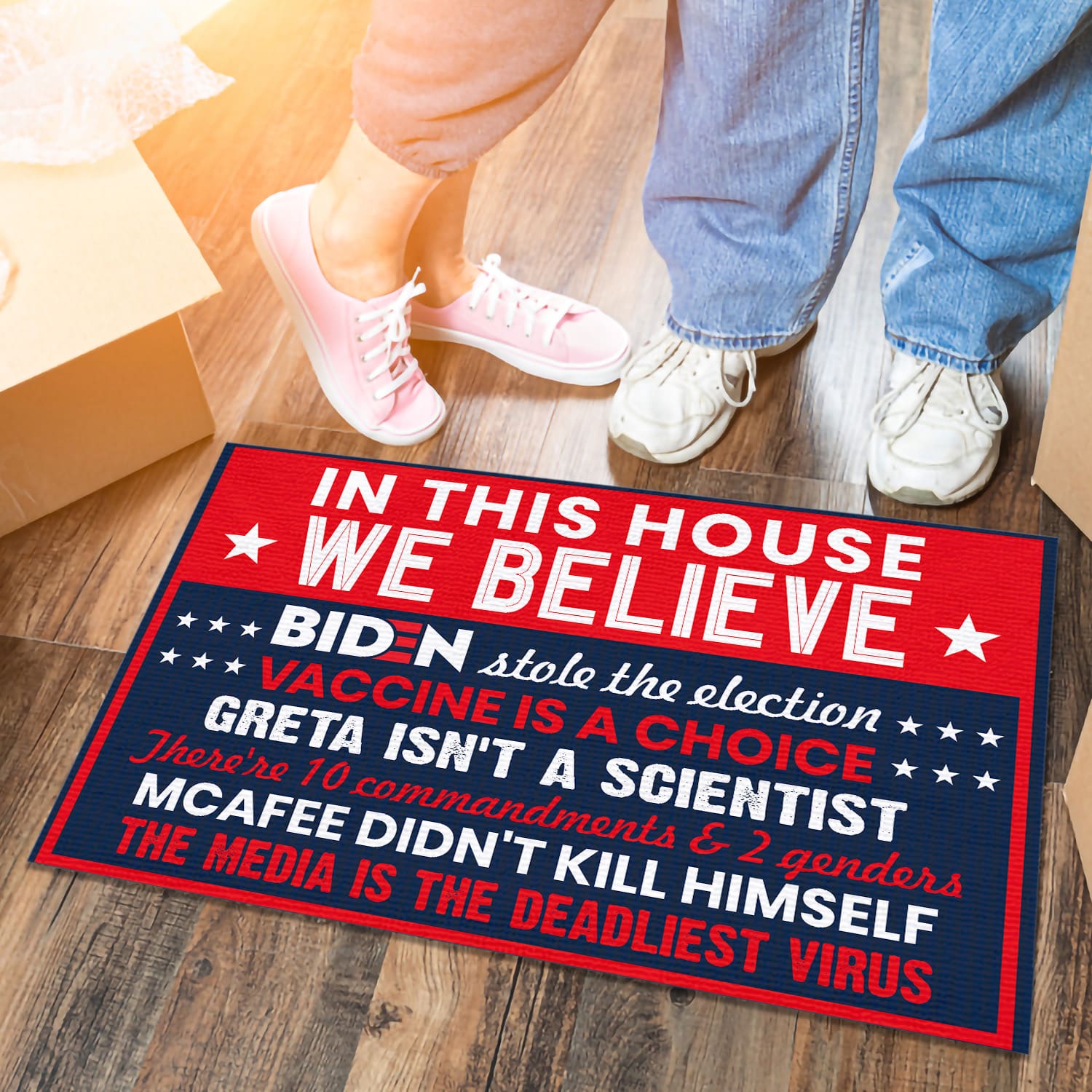 2LV. Stole Election Doormat (4) Doormat mockup 6