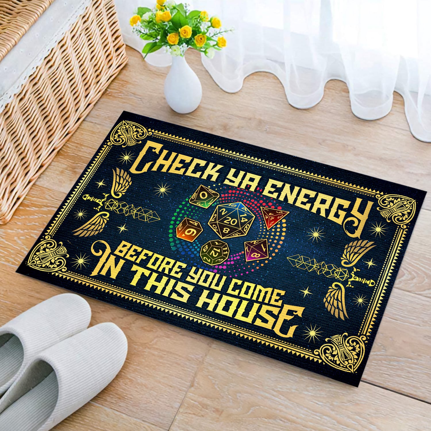 6H. Check Ya Energy (5) Doormat mockup 2
